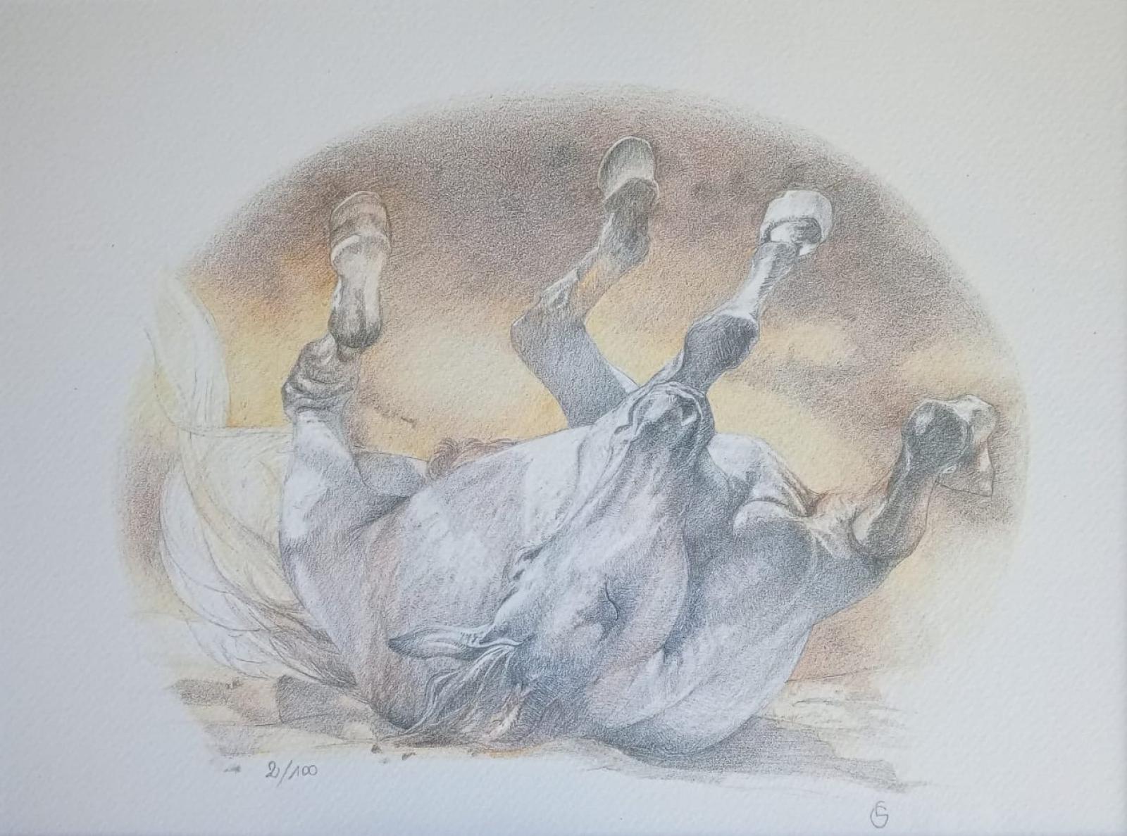 Cavallo che rotola